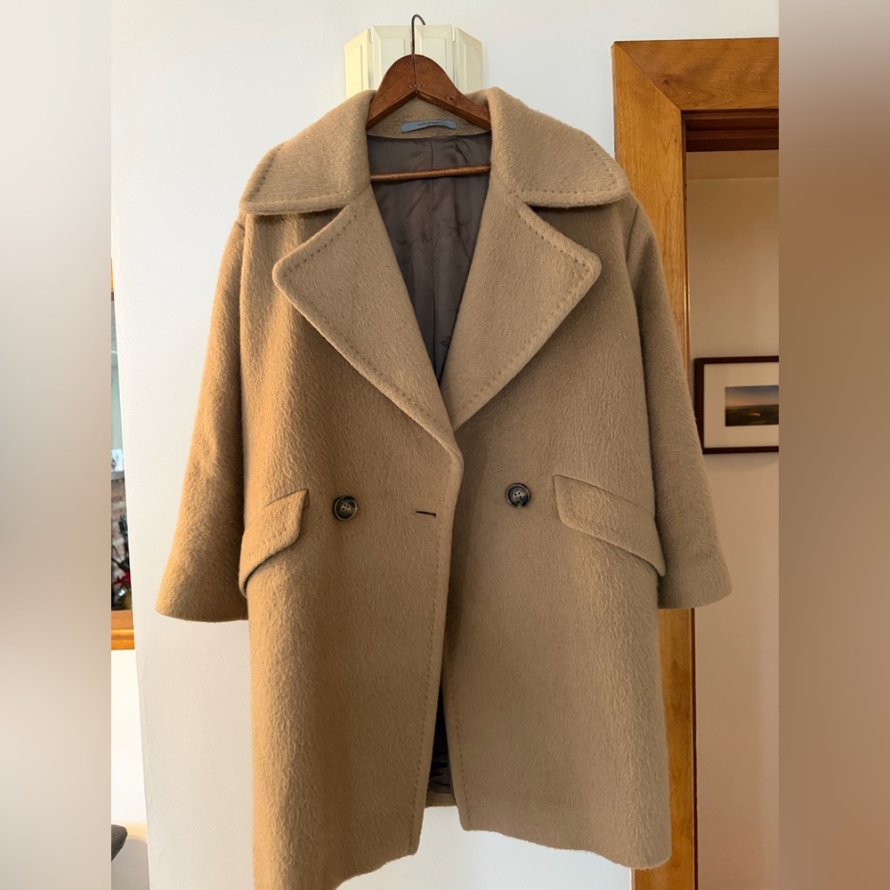 Italian Mohair wool coat